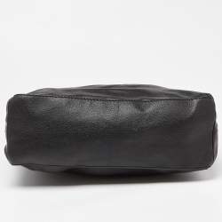 Pre Owned D&G Black Leather Kari Shopper Tote