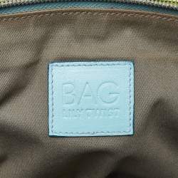 D&G Tri Color Leather Lily Twist Laptop Bag