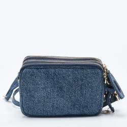 Pre Owned D&G Blue Denim Lily Crossbody Bag