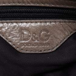 D&G Grey Nylon and Leather Mila Bag