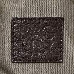 Pre Owned D&G Brown Leather Lily Zip Bag