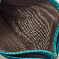 D&G Turquoise Blue Leather Card Holder