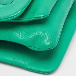 D&G Green Leather Ania Shoulder Bag