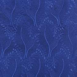 Pre Owned Diane Von Furstenberg Klein Blue Lace Overlay Tailored Pencil Skirt M