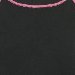Pre Owned Diane Von Furstenberg Black Wool Blend Rhylee Sweatshirt L
