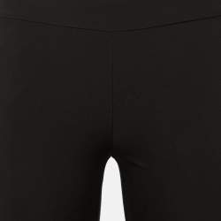 Pre Owned بنطلون ديان فون فرستنبرغ كازومي كابري جيرسي أسود مقاس صغير - سمول