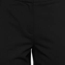 Diane Von Furstenberg Black Wool Tailored Trousers M