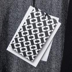 Pre Owned Diane Von Furstenberg Black Jersey Cybil Wrap Dress L