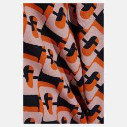 Pre Owned Diane Von Furstenberg Linen Midi Dress XS