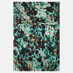 Pre Owned Diane Von Furstenberg Viscose Midi Dress M