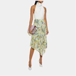 Pre Owned Diane Von Furstenberg Viscose Knee Length Skirts S