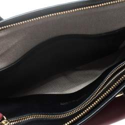 Diane Von Furstenberg Multicolor Leather Small Front Flap Satchel 
