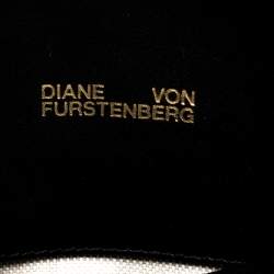 Diane Von Furstenberg Multicolor Leather Small Front Flap Satchel 