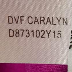 Pre Owned Diane Von Furstenberg Pink Knit Scallop Caralyn Dress S