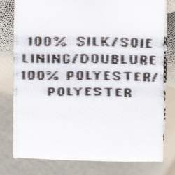 Pre Owned Diane Von Furstenberg Pink/Black Spina Print Silk One Shoulder Jumpsuit S