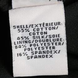 Pre Owned Diane Von Furstenberg Multicolor Printed Cotton Blend Jakarta Mini Dress M