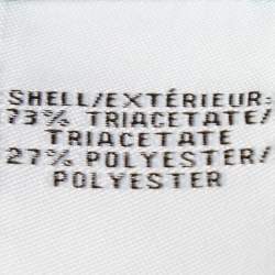 Pre Owned Diane Von Furstenberg Green Crepe Kora Tunic Shift Dress M