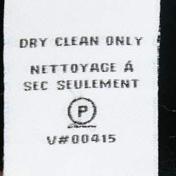 Pre Owned Diane Von Furstenberg Black Jersey Tilda Mini Dress S