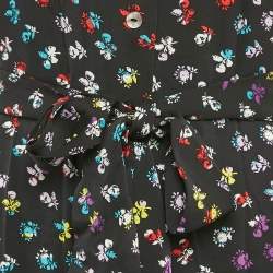 Diane Von Furstenberg Floral Print Silk Caterina Jumpsuit M