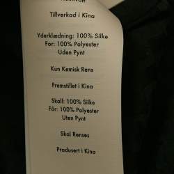 Pre Owned Diane Von Furstenberg Multicolor Printed Silk Blazer L