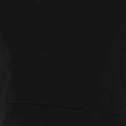 Pre Owned Diane Von Furstenberg Black Jersey Dress M