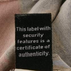 Pre Owned Diane Von Furstenberg Multicolor Printed Jersey Mini Dress M