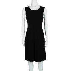 Pre Owned Diane Von Furstenberg Black Side Zip Detail Sleeveless Carpreena Dress S