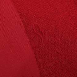 Pre Owned Diane von Furstenberg Red Wool Belted Overcoat S