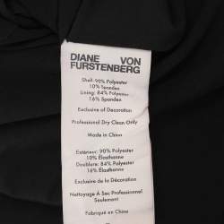 Pre Owned Diane Von Furstenberg Multicolor Sequined Midi Dress M