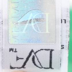 Pre Owned Diane Von Furstenberg Green Lace Full Sleeves Midi Dress L