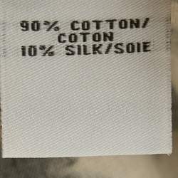 Pre Owned Diane Von Furstenberg Animal Print Cotton Wrap Around Playsuit XS