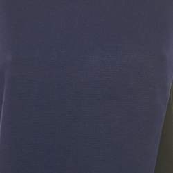 Pre Owned Diane Von Furstenberg Blue Jersey Livvy Dress M
