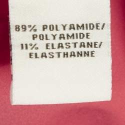 Pre Owned Diane von Furstenberg Pink Jersey Draped Waist Tie Detail Zoe Dress S