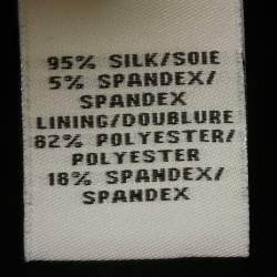 مملوكة مسبقًا Diane Von Furstenberg Multicolor Printed Silk Open front Blazer XL