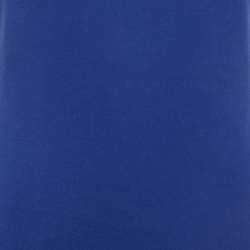 Pre Owned فستان ديان فون فرستنبرغ جيرسي أزرق قصير مقاس ميديوم