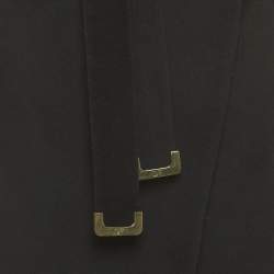 مملوكة مسبقًا معطف ديان فون فرستنبرغ صوف مفتوح أسود صغير