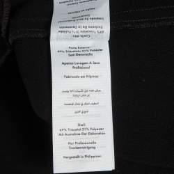 مملوكة مسبقًا Diane Von Furstenberg Black Crepe Midi Dress M