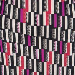 Diane Von Furstenberg Multicolor Printed Silk Jersey Aggie Shift Dress M