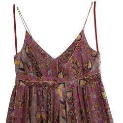 Pre Owned Diane Von Furstenberg Jolie Printed Dress M