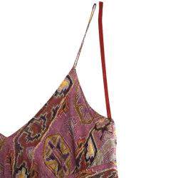 Pre Owned Diane Von Furstenberg Jolie Printed Dress M