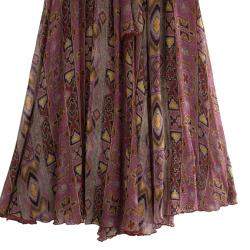 Pre Owned Diane Von Furstenberg Jolie Printed Dress M