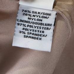 Pre Owned Diane Von Furstenberg Blue Batik Land Print Fleurette Kaftan Dress M