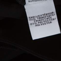 Diane Von Furstenberg Black Crepe Asheton Culottes M