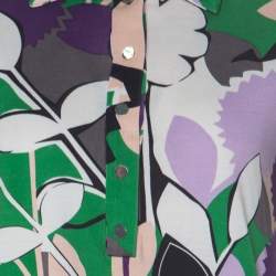 Diane von Furstenberg Multicolor Printed Silk Jersey Nicole Tunic M 