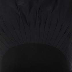 Pre Owned Diane Von Furstenberg Black Crepe Sleeveless Asabi Dress S