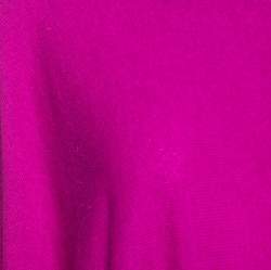 Pre Owned Diane von Furstenberg Roseberry Pink Wool Blend Ahiga Bis Sweater S