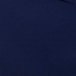 Pre Owned Diane Von Furstenberg Navy Blue Crepe Kora Shift Dress L