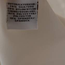 Pre Owned Diane von Furstenberg Black Printed Silk Clare Beaded Tech Maxi Kaftan L