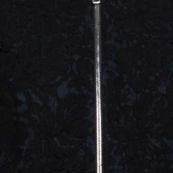 Pre Owned Diane von Furstenberg Black Lace Kennadie Bomber Jacket P