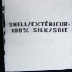 Diane von Furstenberg Black Silk Hilary Dress L